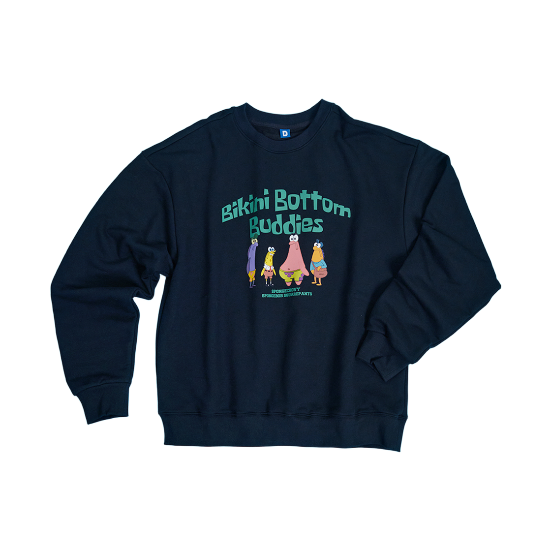 댄꼼마 x 스폰지밥 주민이 된 스폰지밥과 뚱이 스웨트셔츠(DANCOMMA x SpongeBob SquarePants SpongeBob and Patrick as Bikini Bottom Residents Sweatshirt) - 2