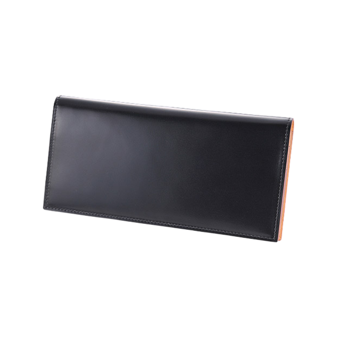 간조 코도반 거싯 롱 월렛 블랙(Ganzo Cordovan Gusseted Long Wallet Black)