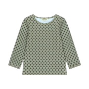 (W) Coyseio Flower Capri Sleeve Light Khaki