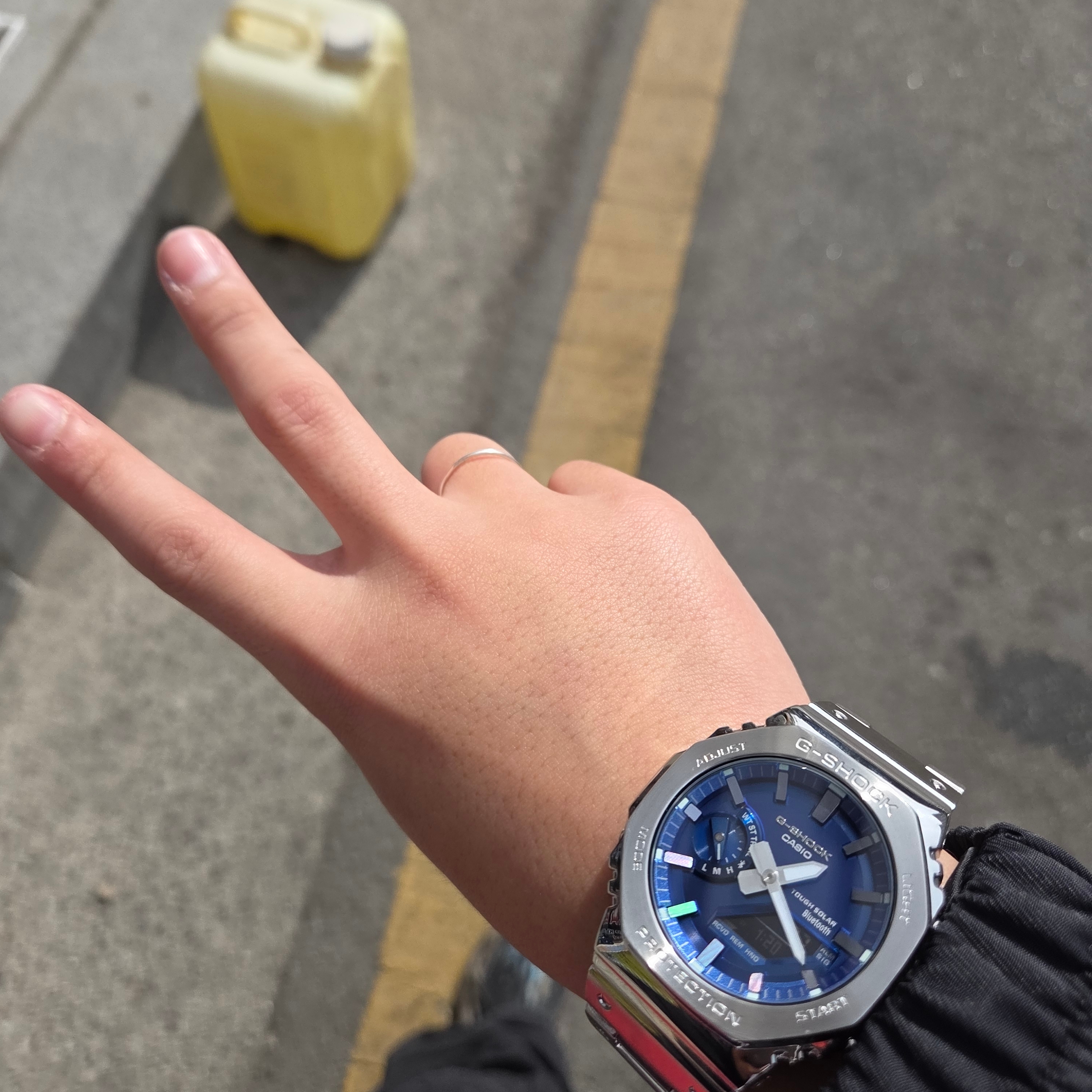 Casio G-Shock GM-B2100AD-2A 착용 스타일