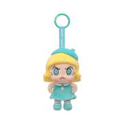 Pop Mart Angry Molly Angry Energy Series Plush Pendant Lake Blue Fire (Opened Case)