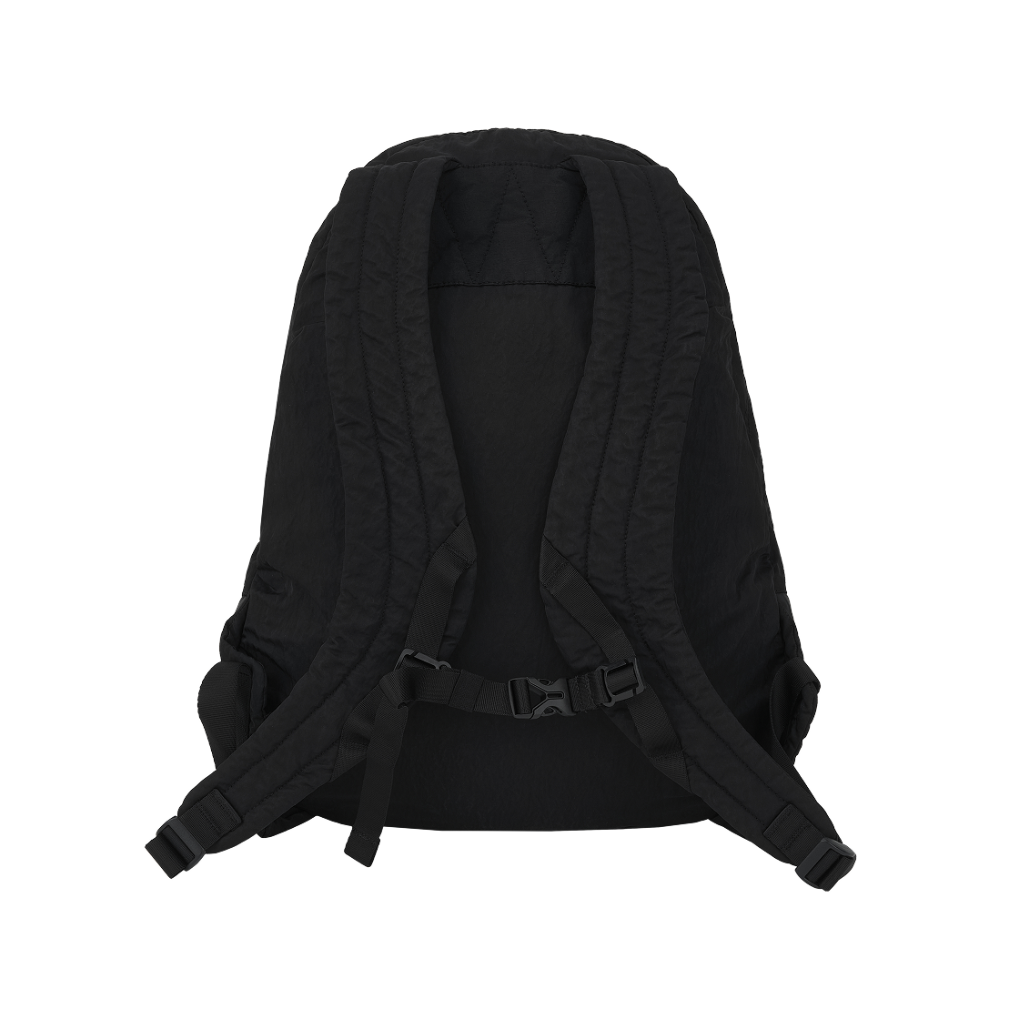 C.P. 컴퍼니 나일론 B 라운디드 백팩 블랙 - 25FW(C.P. Company Nylon B Rounded Backpack Black - 25FW) - 2