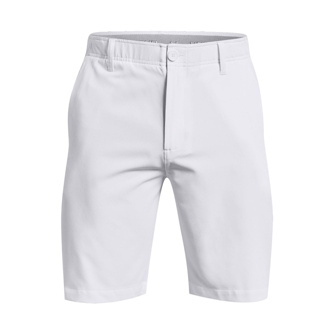 언더아머 UA 드라이브 10인치 쇼츠 화이트 헤일로 그레이(Under Armour UA Drive 10 Inch Shorts White Halo Gray) - 1