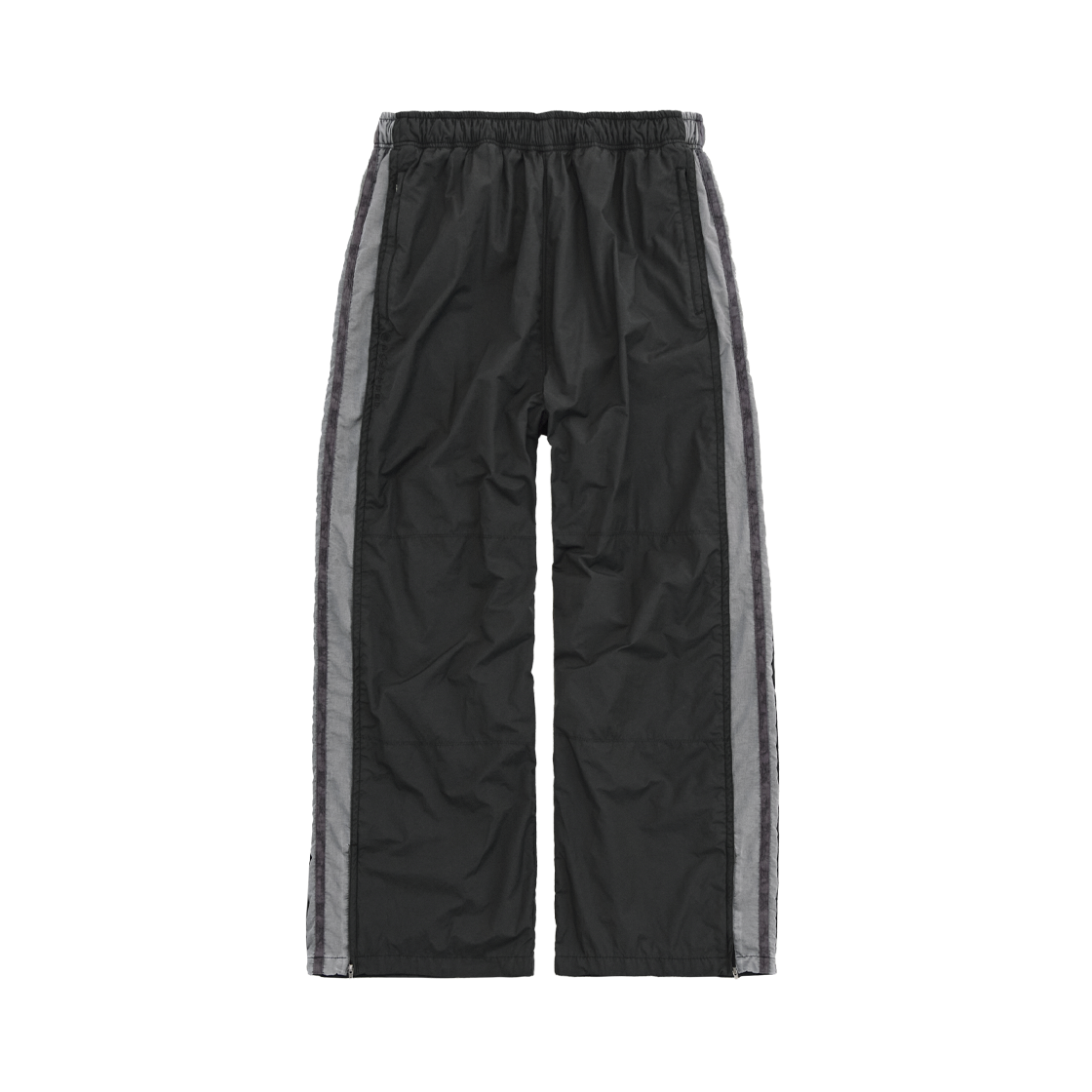 폴리테루 올드 스쿨 트랙 팬츠 차콜/그레이(Polyteru Old School Track Pants Charcoal/Gray)