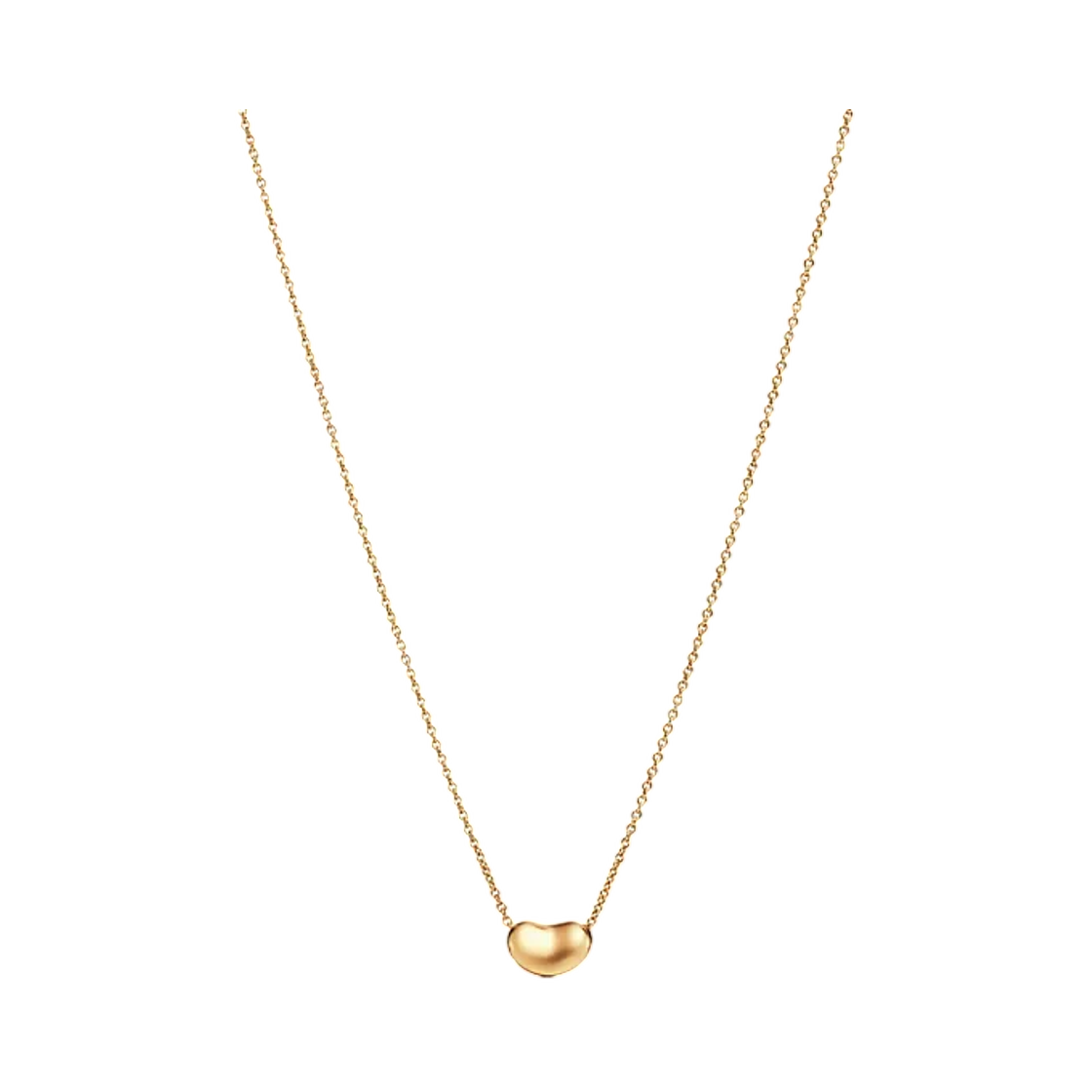 티파니 앤 코 엘사 퍼레티 빈 디자인 펜던트 옐로우 골드 9mm(Tiffany & Co. Elsa Peretti Bean Design Pendant Yellow Gold 9mm)