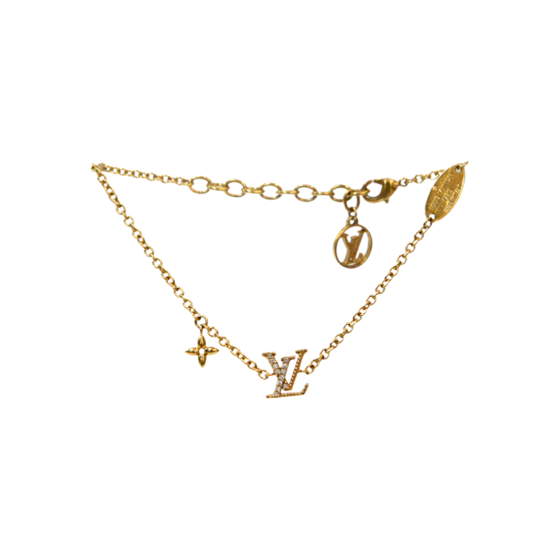 ITNO57IQ78QB Louis Vuitton Iconic Gold Bracelet A-B50065