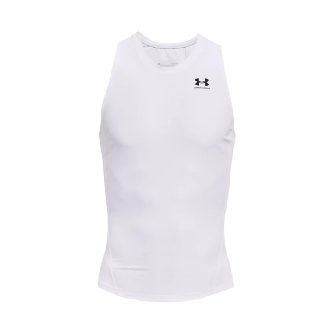 1365225-100 Under Armour Iso-Chill Compression Tank White Black