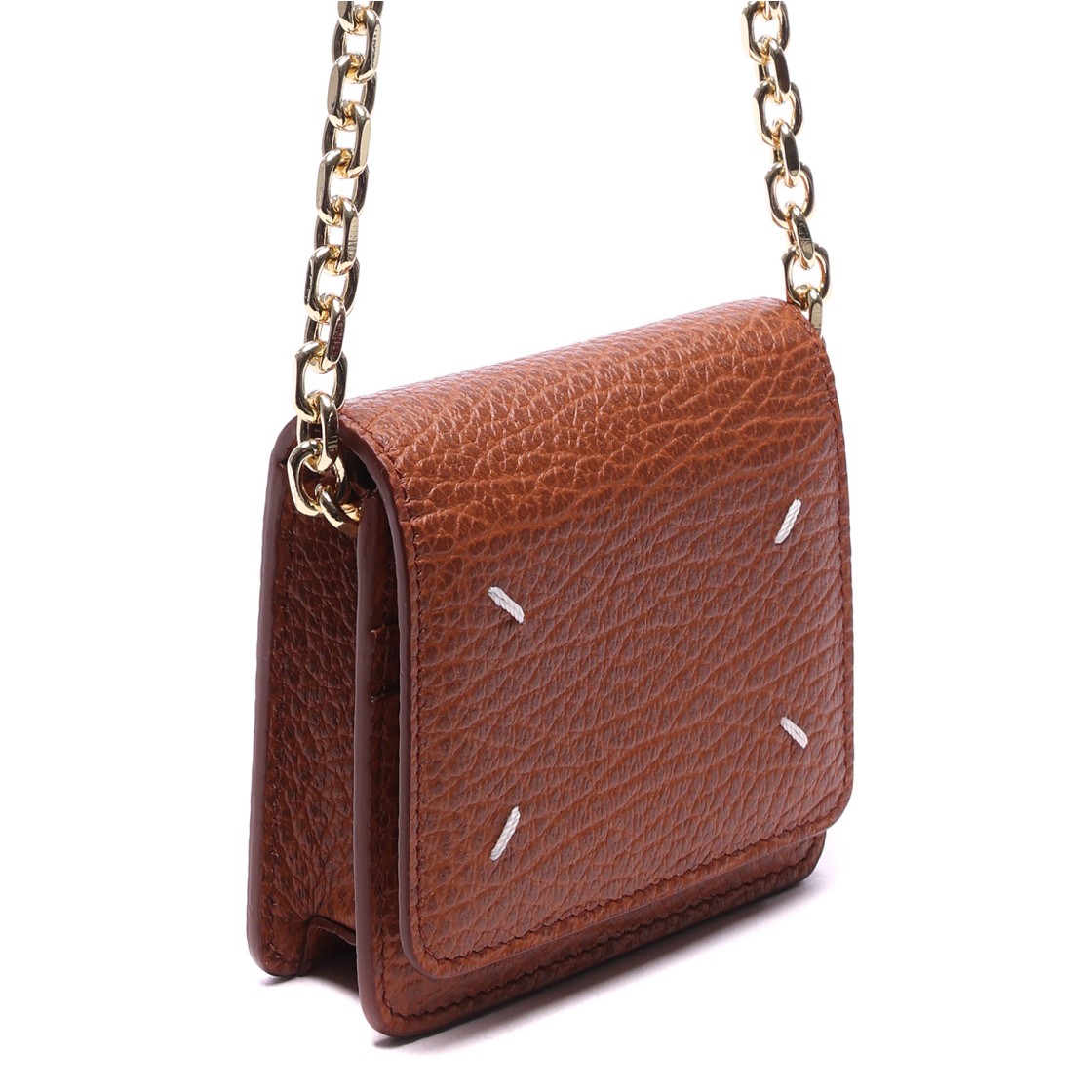 [15% 쿠폰] 메종 마르지엘라 스몰 레더 체인 지갑 브라운([15% 쿠폰] Maison Margiela Small Leather Chain Wallet Brown) - 2