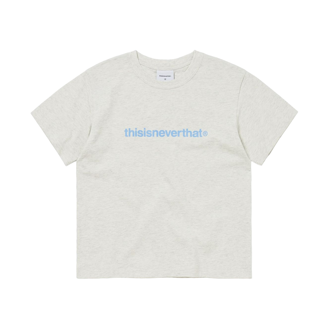 (W) 디스이즈네버댓 T-로고 티셔츠 오트밀((W) Thisisneverthat T-Logo T-Shirt Oatmeal) - 1