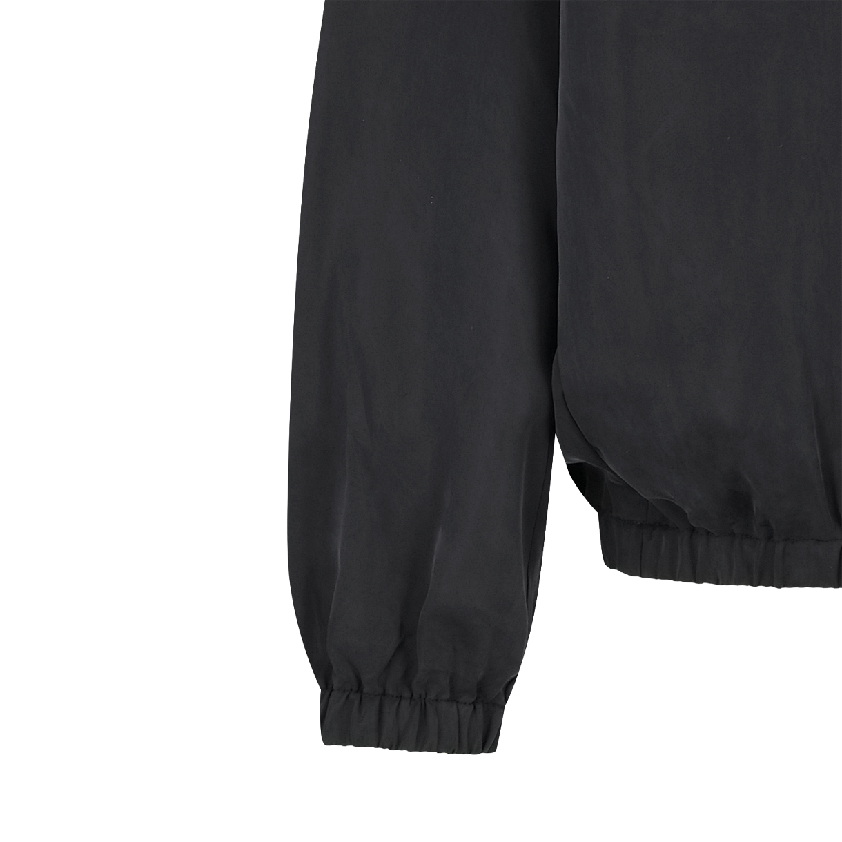 아모멘토 큐프로 후드 집업 점퍼 블랙 - 26SS(Amomento Cupro Hood Zip Up Jumper Black - 26SS) - 4