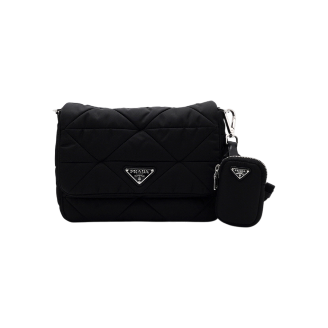 ITVPI7WNSKJV Prada Re-Nylon Padded Unisex Shoulder and Crossbody Bag