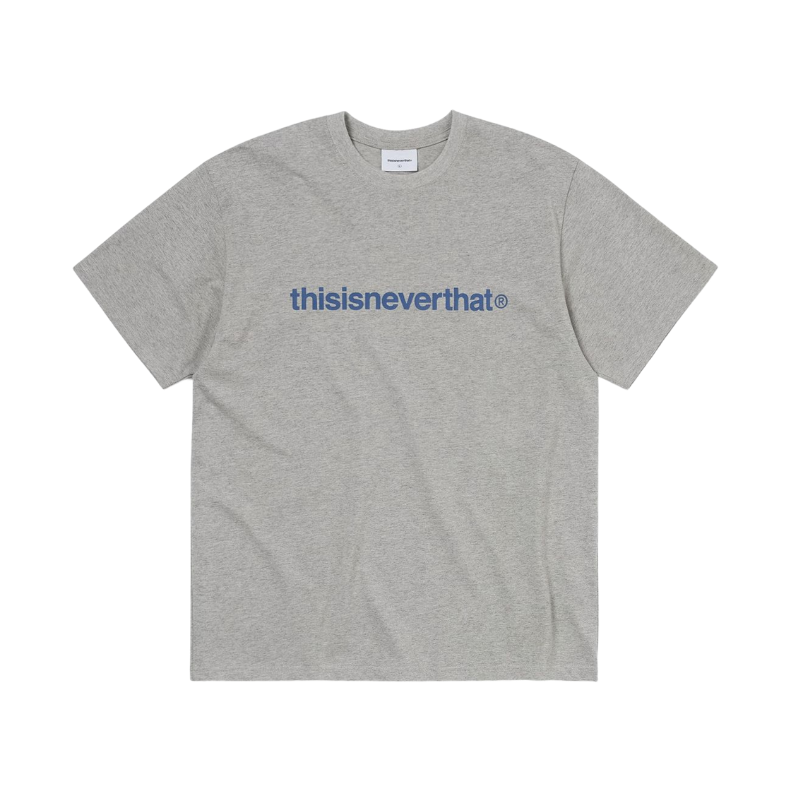 디스이즈네버댓 T-로고 티셔츠 다크 헤더 그레이(thisisneverthat T-Logo T-Shirt Dark Heather Grey)