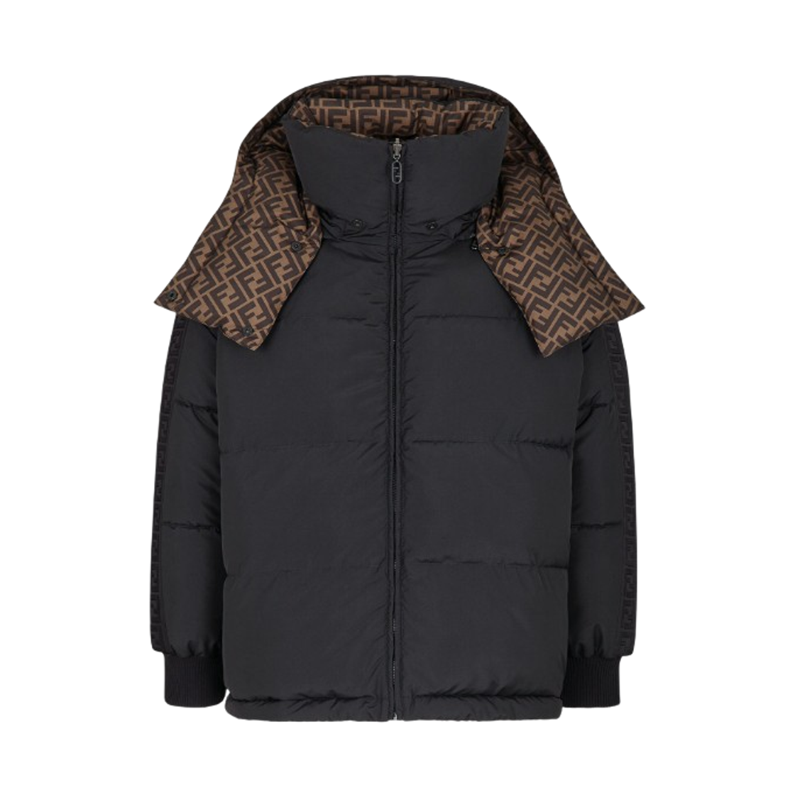 (W) 펜디 리버시블 나일론 다운 자켓 블랙((W) Fendi Reversible Nylon Down Jackek Black)