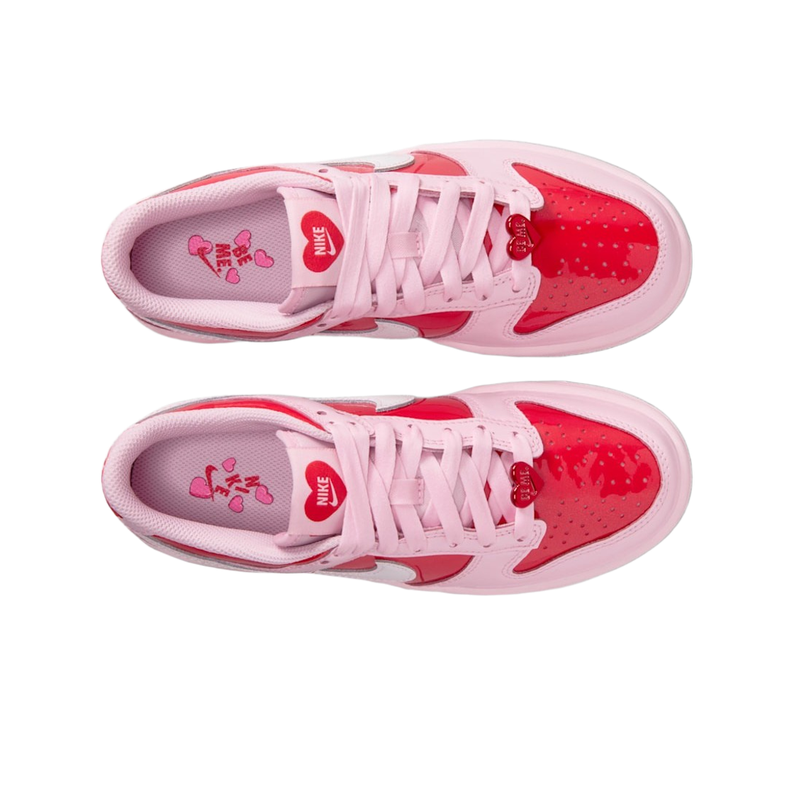 (GS) 나이키 덩크 로우 핑크 폼 라이트 크림슨((GS) Nike Dunk Low Pink Foam Light Crimson) - 2