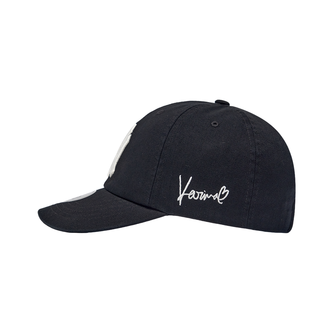 MLB x 카리나 시그니처 언스트럭쳐 볼캡 블랙(MLB x Karina Signature Unstructured Ball Cap Black) - 3