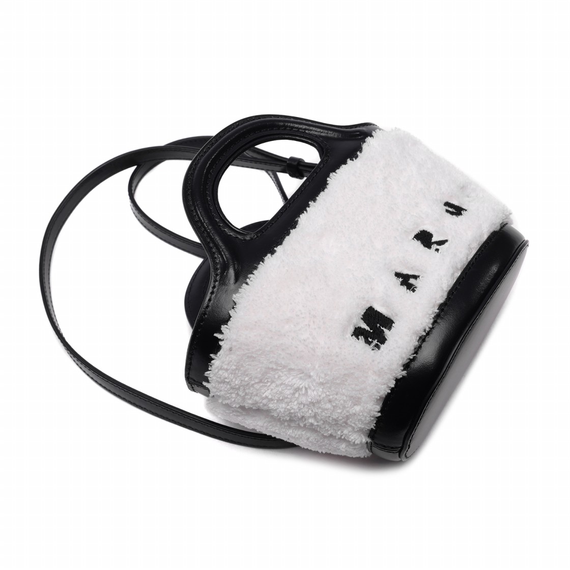 [20% 쿠폰] 마르니 트로피칼리아 마이크로백 릴리 화이트 블랙([20% 쿠폰] Marni Tropicalia Micro Bag Lily White Black) - 4