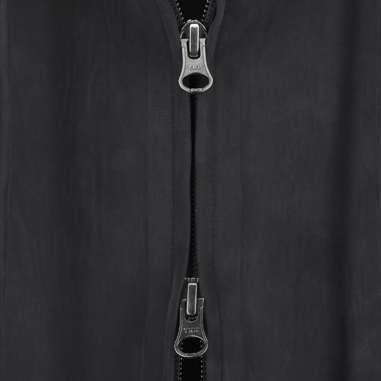 아모멘토 큐프로 후드 집업 점퍼 블랙 - 26SS(Amomento Cupro Hood Zip Up Jumper Black - 26SS) - 6