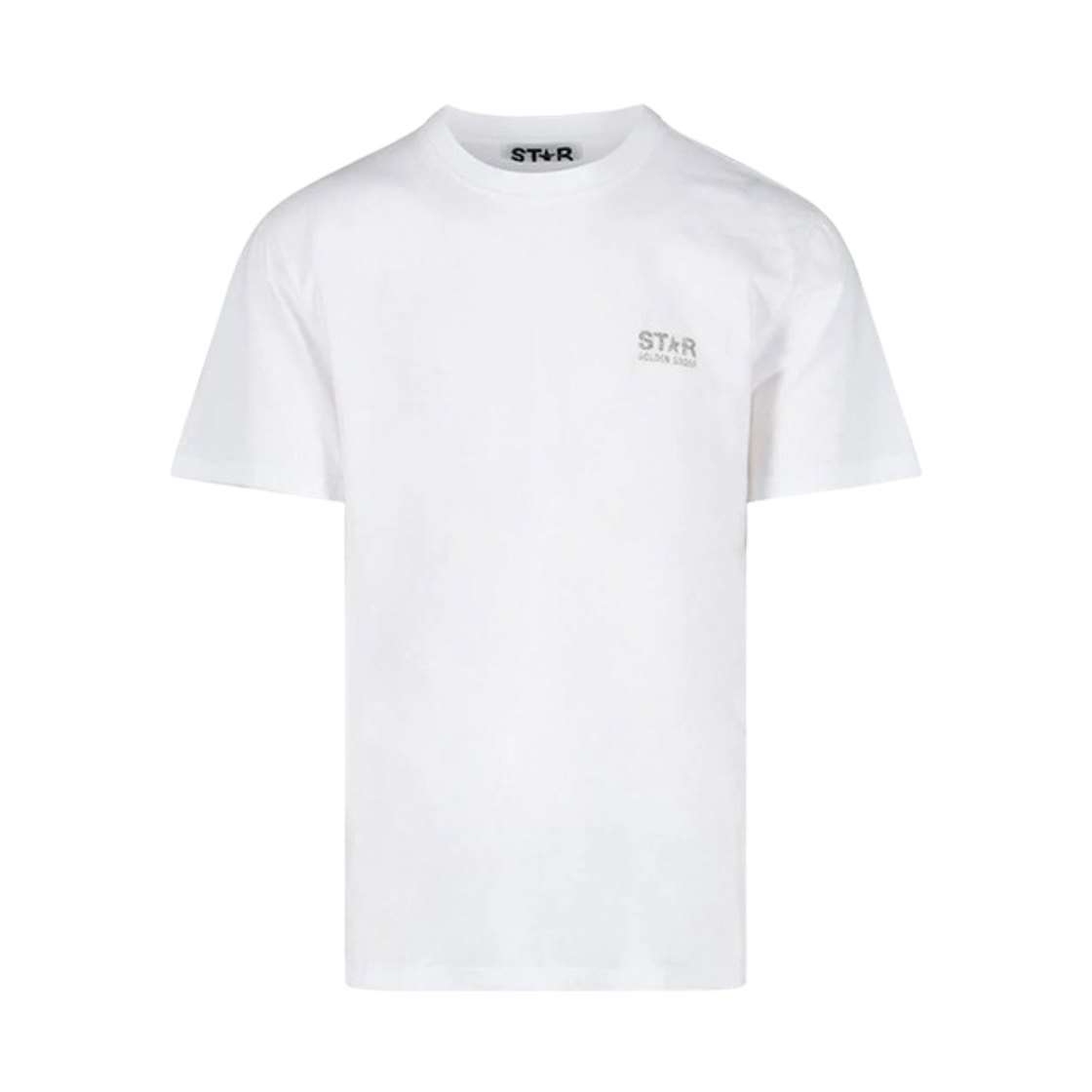 골든구스 실버 스타 로고 티셔츠 화이트(Golden Goose Silver Star Logo T-Shirt White) - 2