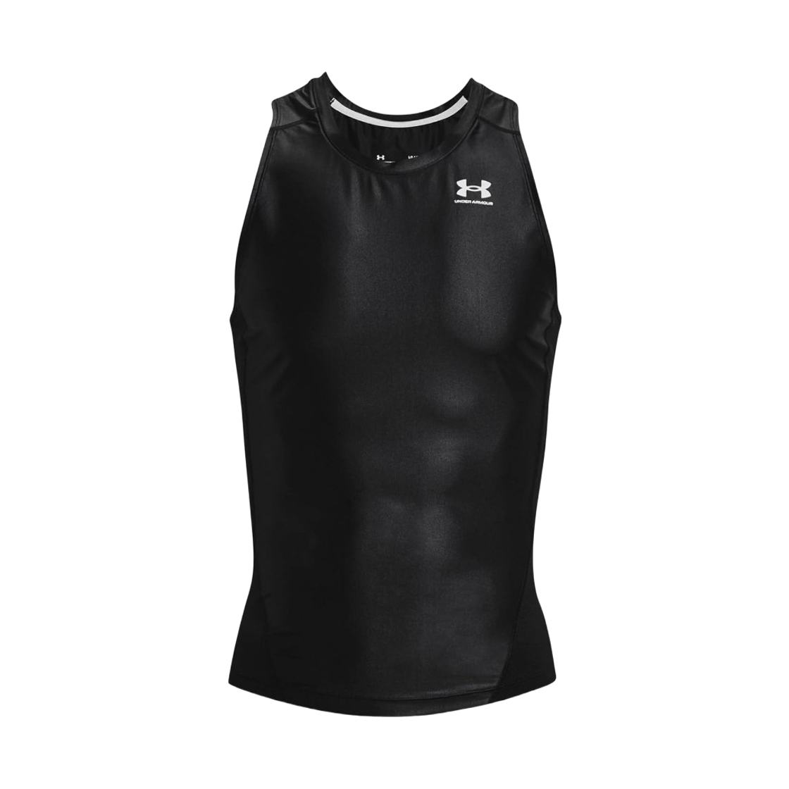 1365225-001 Under Armour Iso-Chill Compression Tank Black White