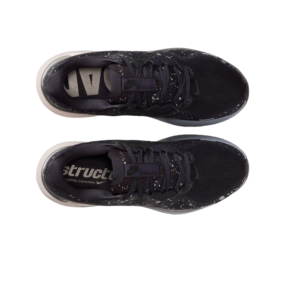 (W) 나이키 스트럭처 26 SE 케이브 퍼플 메탈릭 다크 그레이((W) Nike Structure 26 SE Cave Purple Metallic Dark Grey) - 2