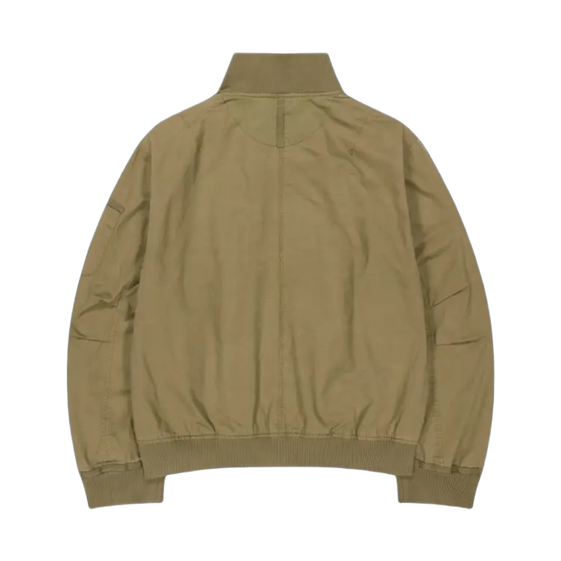 (W) 코이세이오 더스티 코튼 봄버 자켓 베이지((W) Coyseio Dusty Cotton Bomber Jacket Beige) - 2