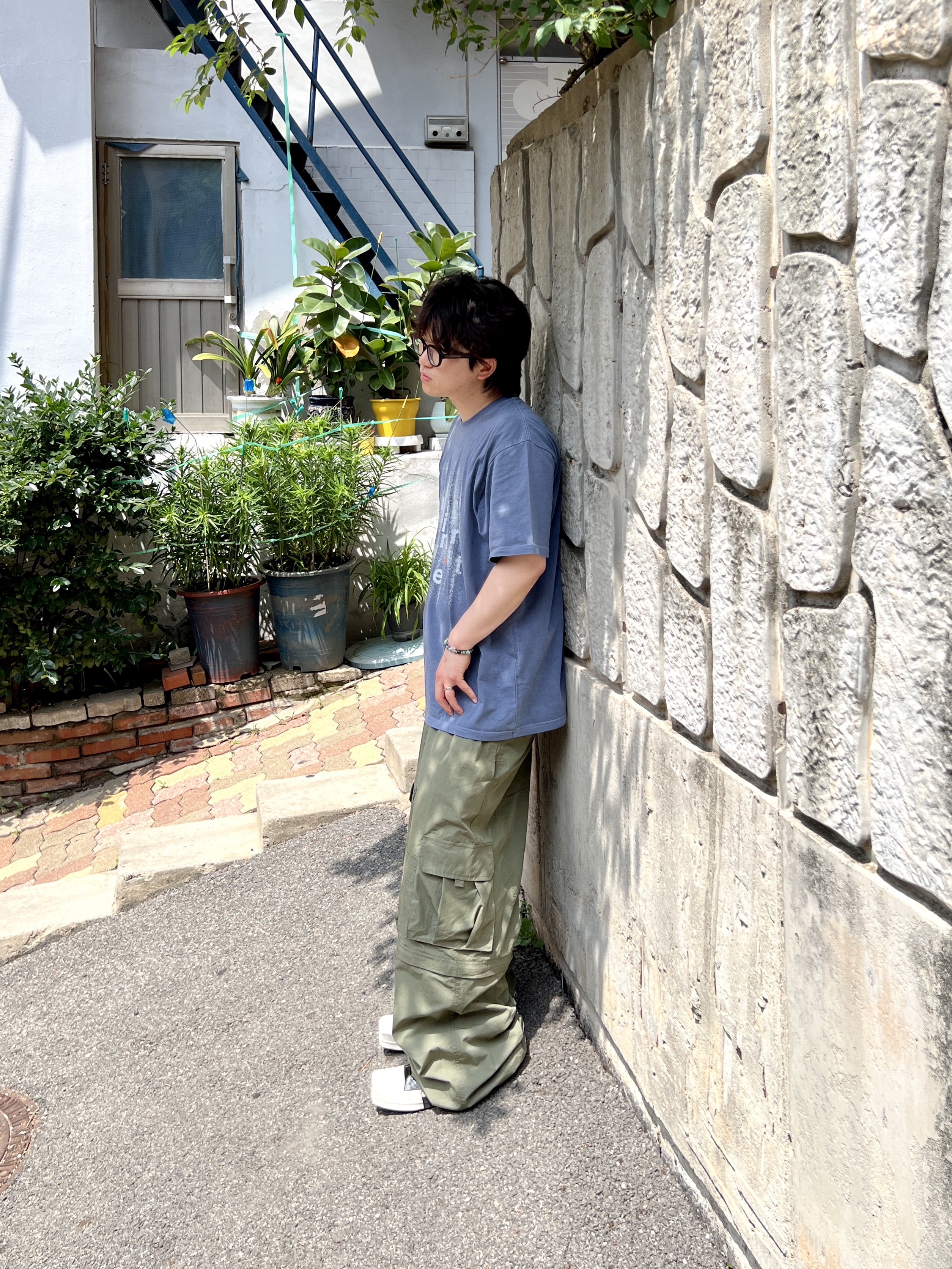 Converse x Drkshdw Turbodrk Chuck 70 Hi Black Lacquered Denim 착용 스타일 - 2