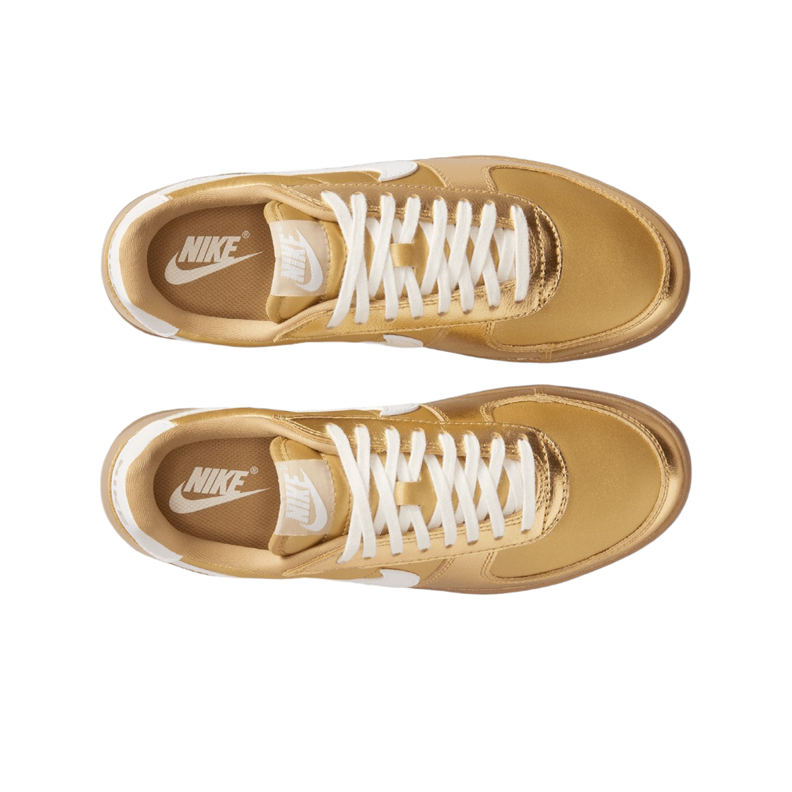 (W) 나이키 필드 제너럴 메탈릭 골드 검 다크 브라운((W) Nike Field General Metallic Gold Gum Dark Brown) - 2