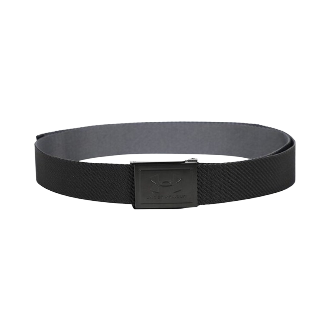 언더아머 UA 웨빙 벨트 블랙 그레이(Under Armour UA Webbing Belt Black Grey) - 1