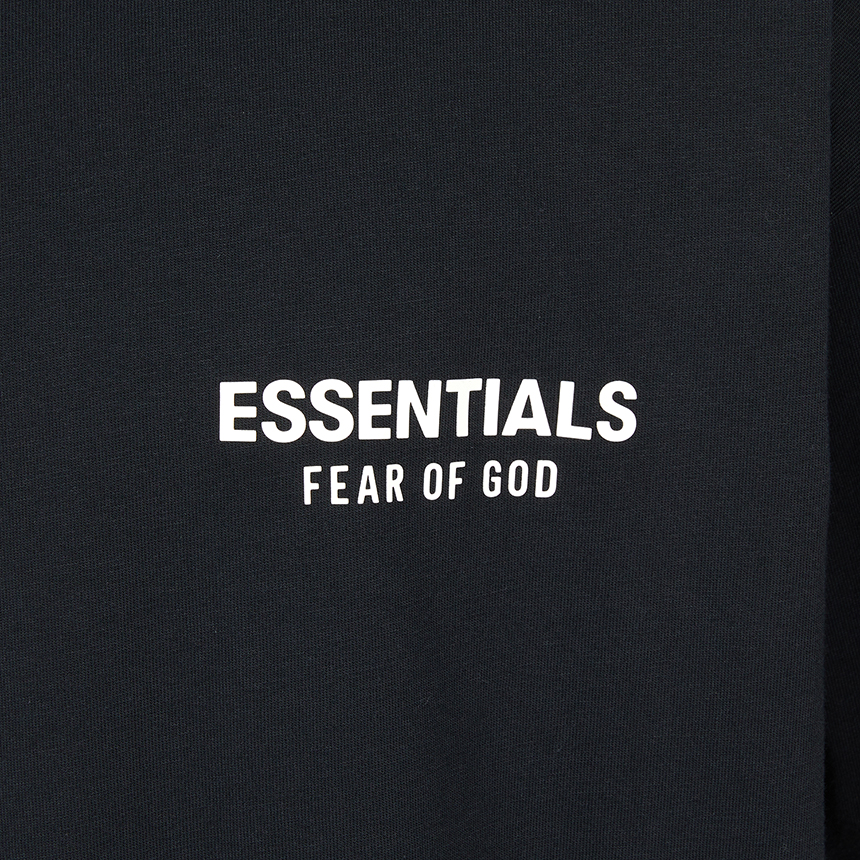 [20% 쿠폰] 에센셜 클래식 반팔 티셔츠 제트 블랙 - 25FW([20% 쿠폰] Essentials Classic Short Sleeve T-Shirt Jet Black - 25FW) - 6