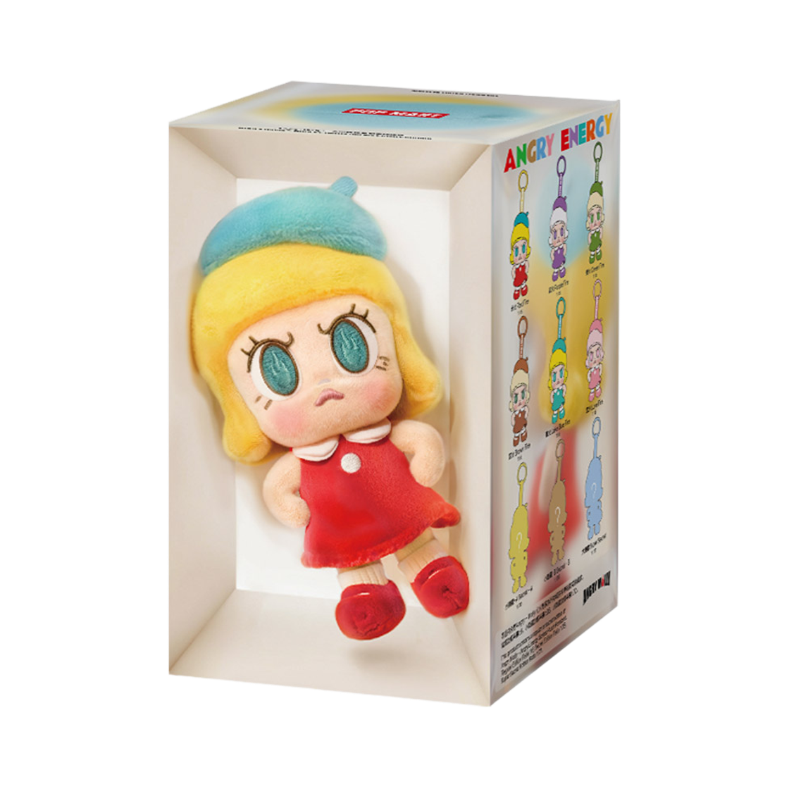 - Pop Mart Angry Molly Angry Energy Series Plush Pendant Sealed Case (1 Blind Box)