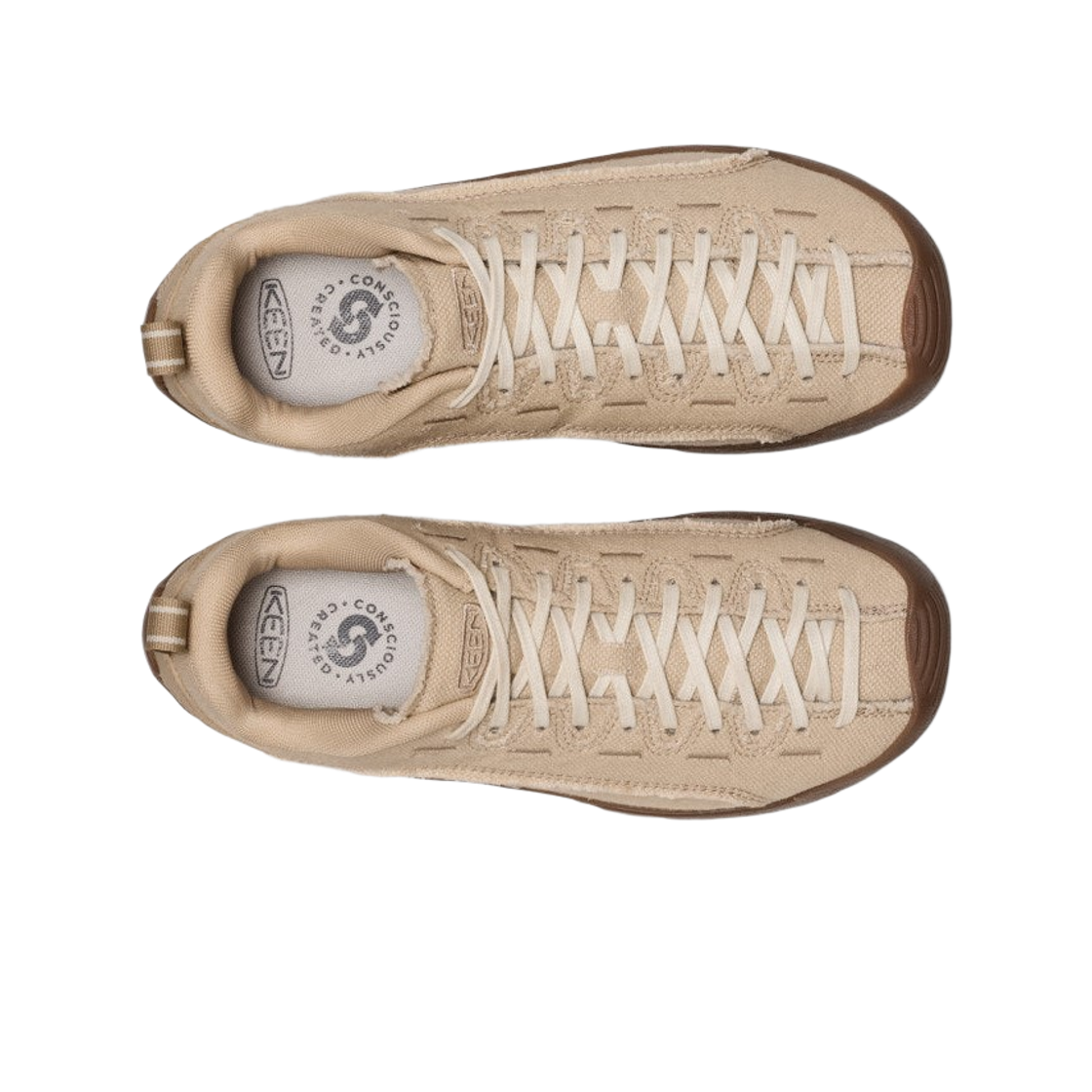 (W) 킨 재스퍼 스플릿 스니커즈 사파리 버치((W) Keen Jasper Split Sneakers Safari Birch) - 2