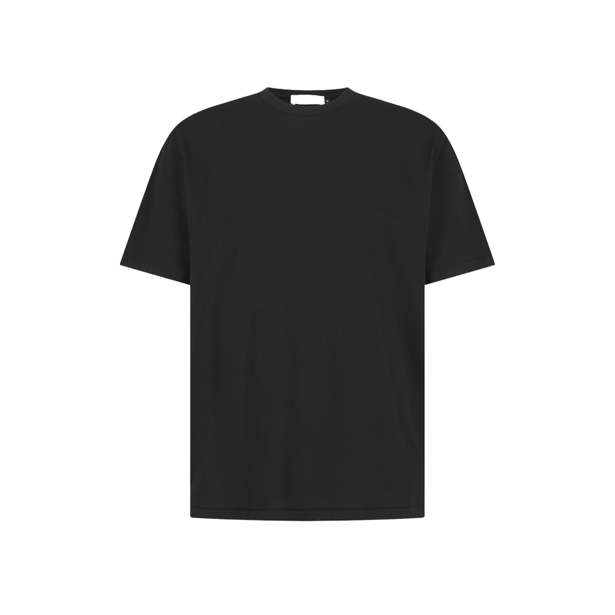 KM6ATSSAM53BK Amomento Men's Basic T-Shirt Black - 26SS