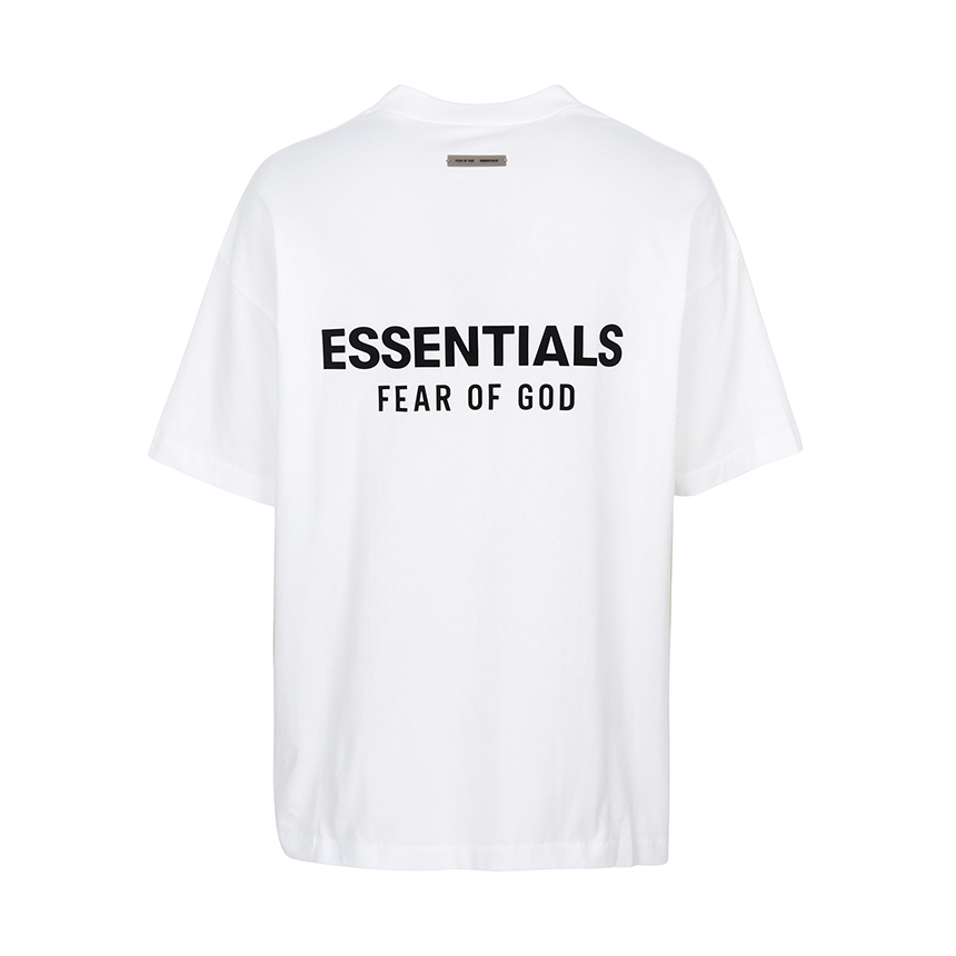 [20% 쿠폰] 에센셜 클래식 반팔 티셔츠 브라이트 화이트 - 25FW([20% 쿠폰] Essentials  Classic Short Sleeve T-Shirt Bright White - 25FW) - 2