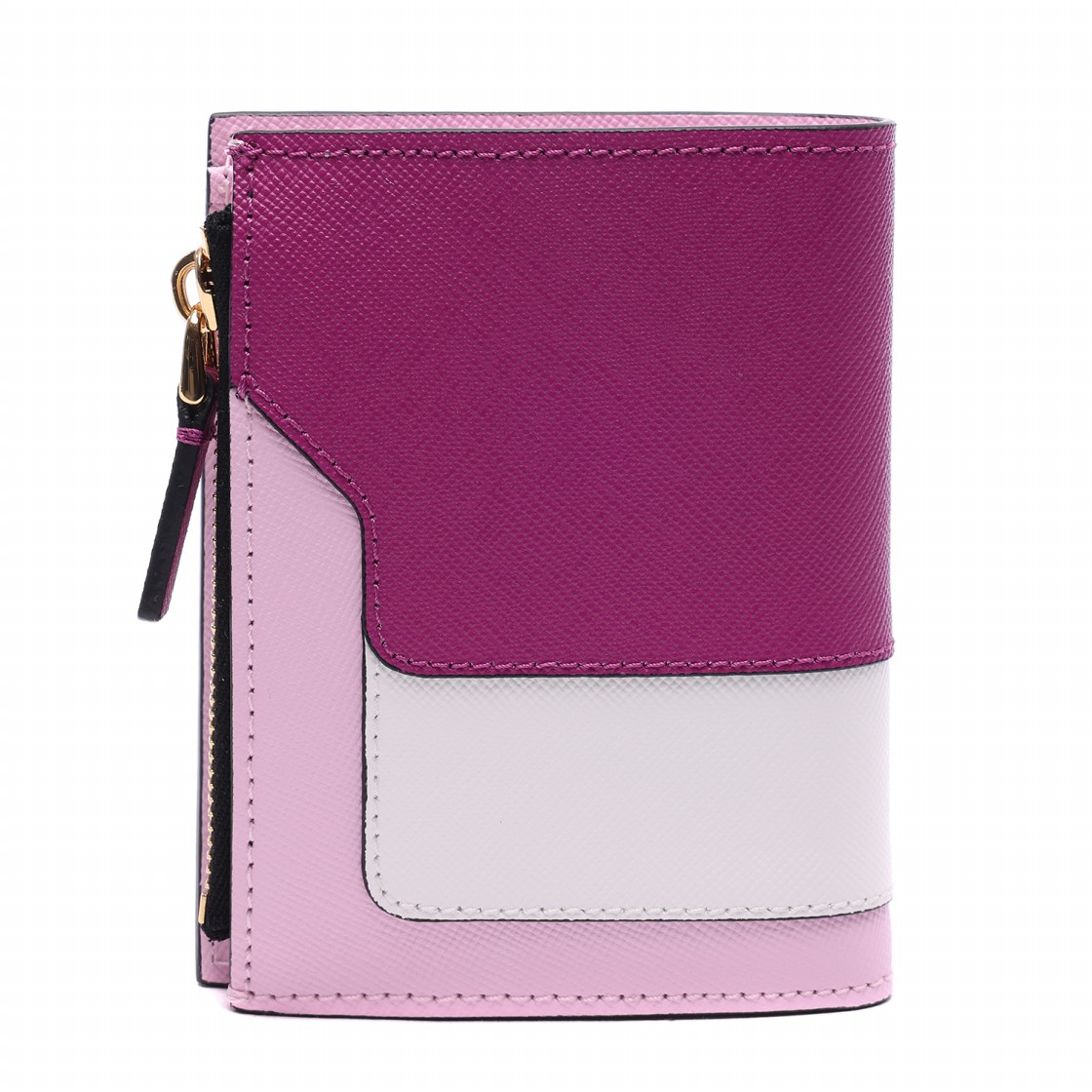 [25% 쿠폰] 마르니 사피아노 레더 반지갑 오키드 로즈([25% 쿠폰] Marni Saffiano Leather Bi-Fold Wallet Orchid Rose) - 4