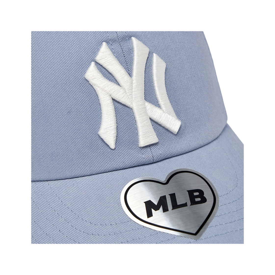 MLB x 카리나 시그니처 언스트럭쳐 볼캡 스카이 블루(MLB x Karina Signature Unstructured Ball Cap Sky Blue) - 6