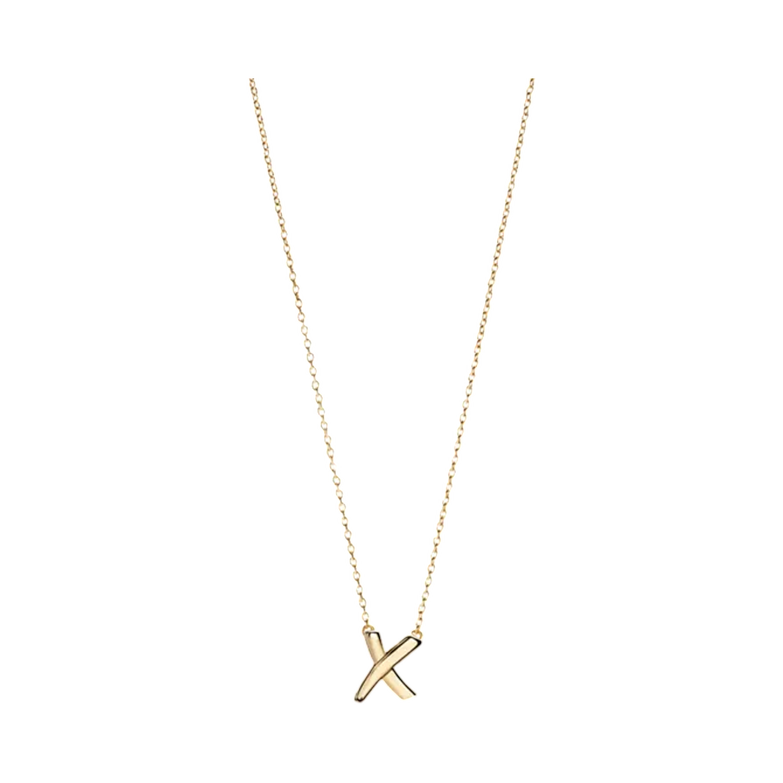 티파니 앤 코 팔로마 그래피티 X 펜던트 옐로우 골드(Tiffany & Co. Paloma Graffiti X Pendant Yellow Gold) - 1