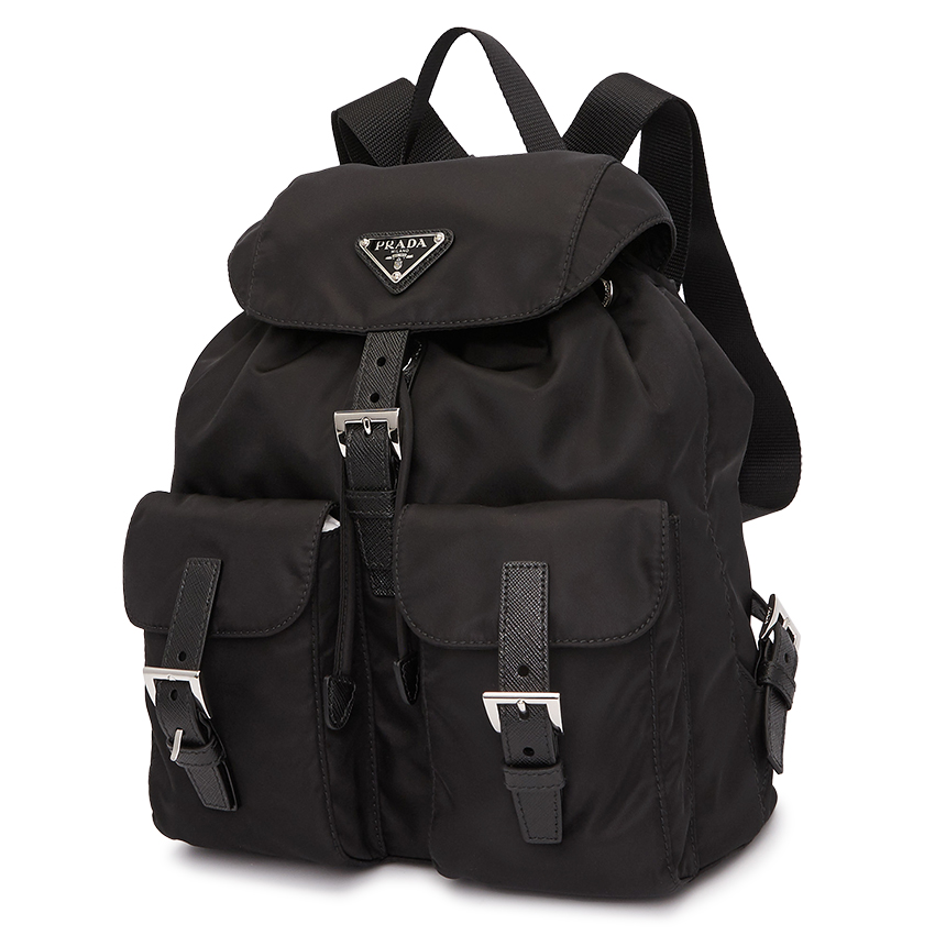 [25% 쿠폰] 프라다 리나일론 스몰 백팩 블랙([25% 쿠폰] Prada Re-Nylon Small Backpack Black) - 3