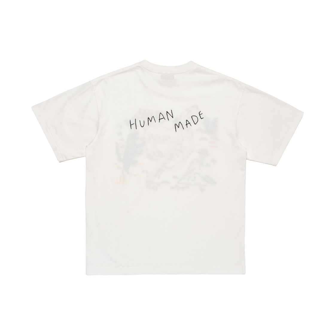 휴먼 메이드 자수 티셔츠 화이트(Human Made Embroidered T-Shirt White) - 2