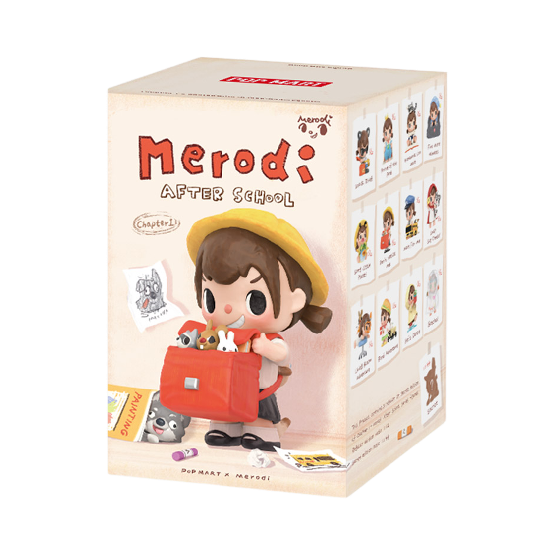 팝마트 챕터1 메로디 방과 후 시리즈 미개봉 랜덤박스 (1개입)(Pop Mart Chapter 1 Merodi After School Series Figures Sealed Case (1 Blind Box)) - 1