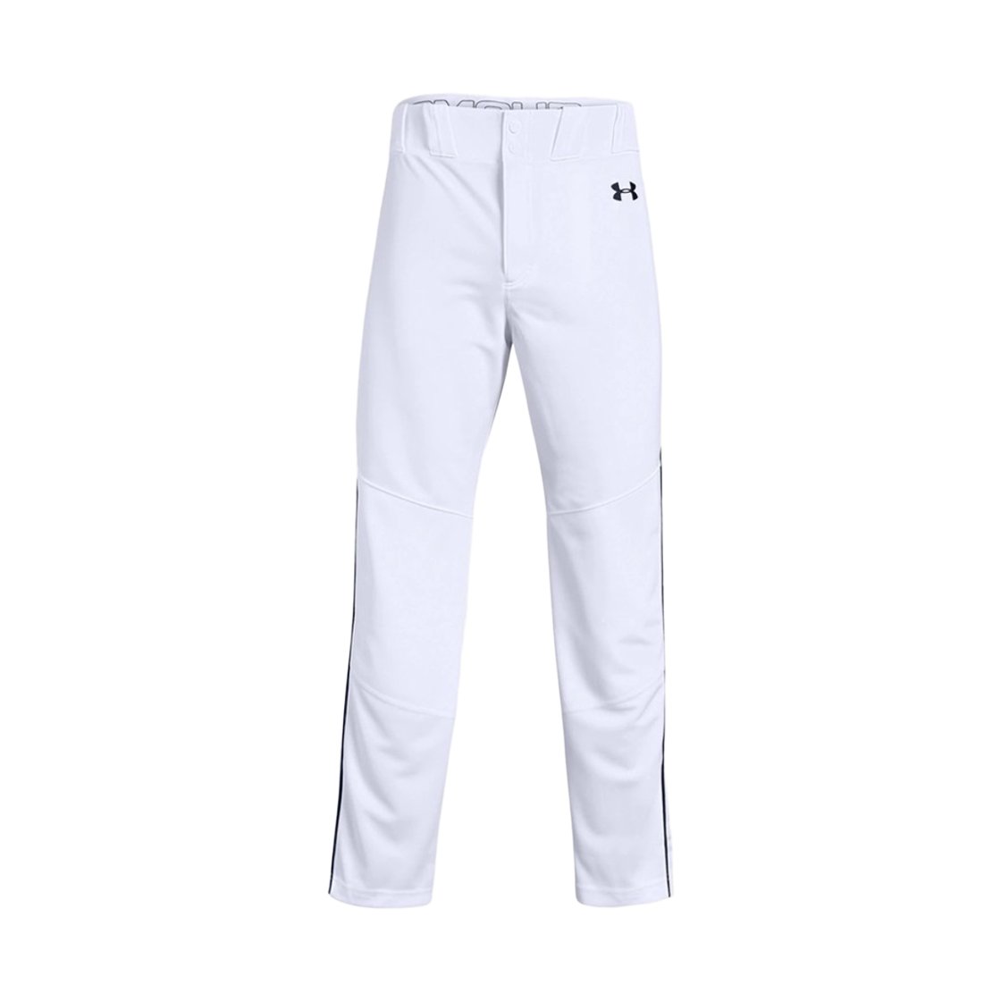 1317259-102 Under Armour UA Utility Relaxed Piped Baseball Pants White Navy