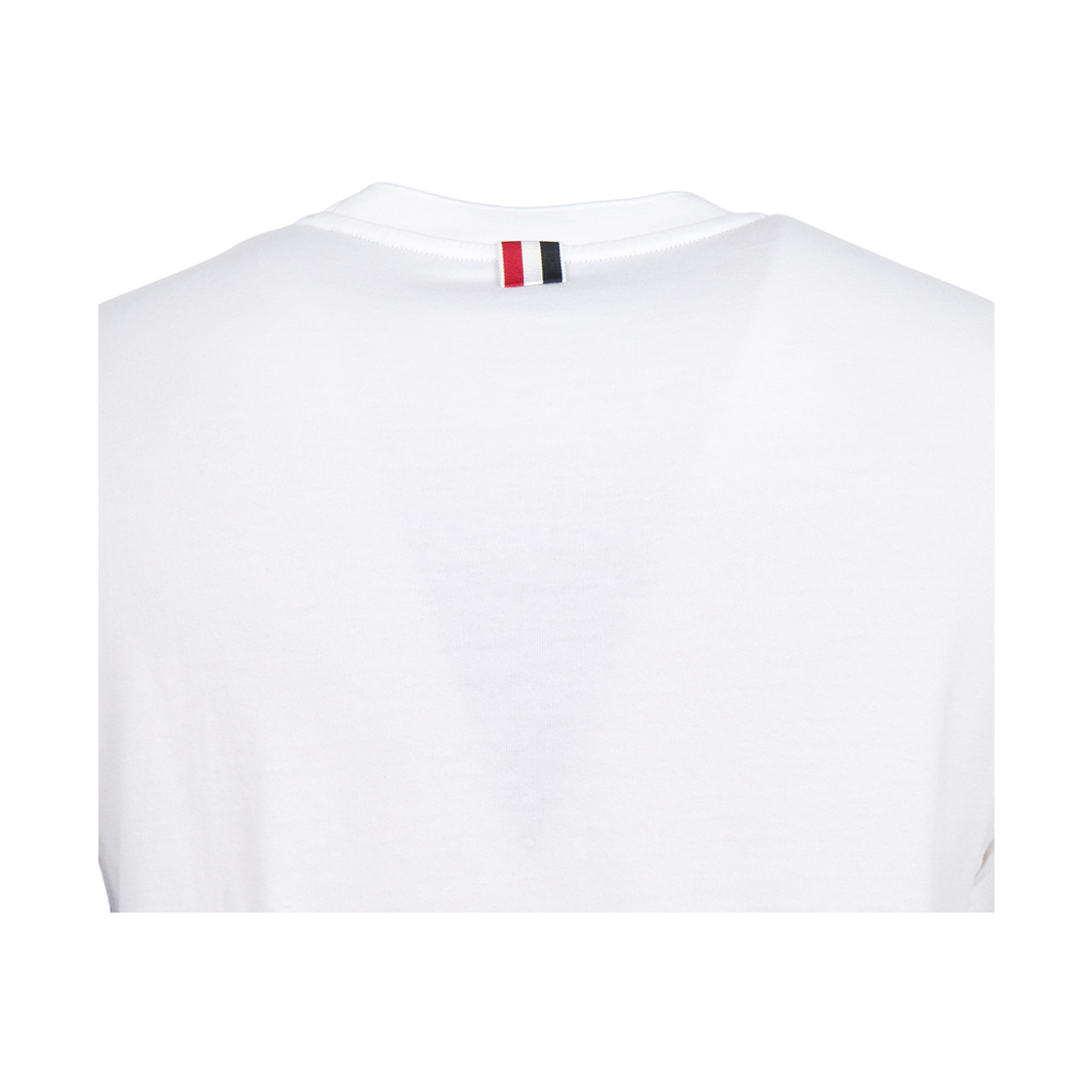 [15% 쿠폰] 톰브라운 숏슬리브 티셔츠 화이트([15% 쿠폰] Thom Browne Short Sleeve T-Shirt White) - 5