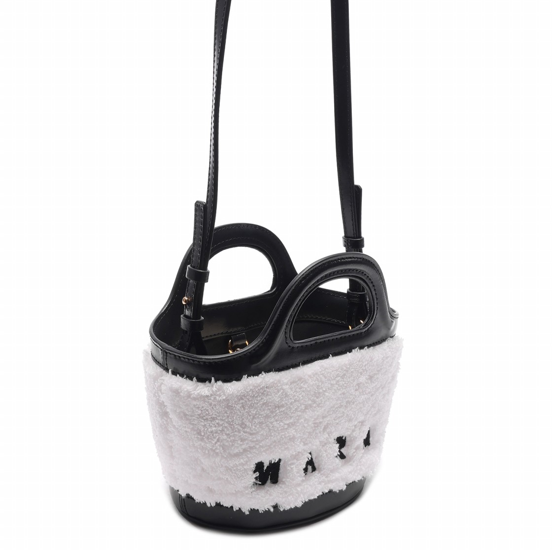 [20% 쿠폰] 마르니 트로피칼리아 마이크로백 릴리 화이트 블랙([20% 쿠폰] Marni Tropicalia Micro Bag Lily White Black) - 2