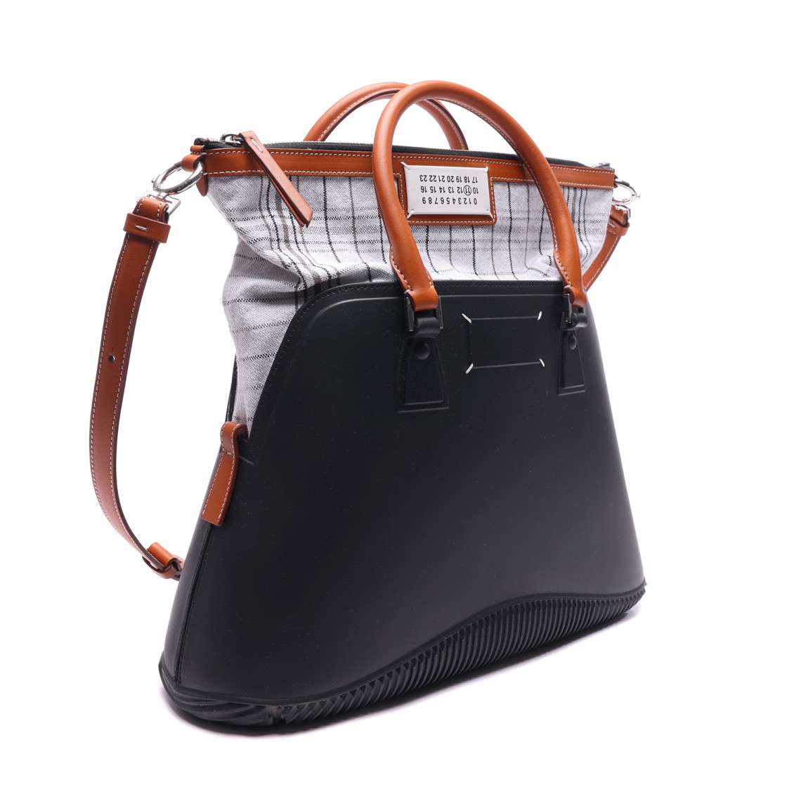 [25% 쿠폰] 메종 마르지엘라 5AC 토트백 블랙([25% 쿠폰] Maison Margiela 5AC Tote Bag Black) - 3