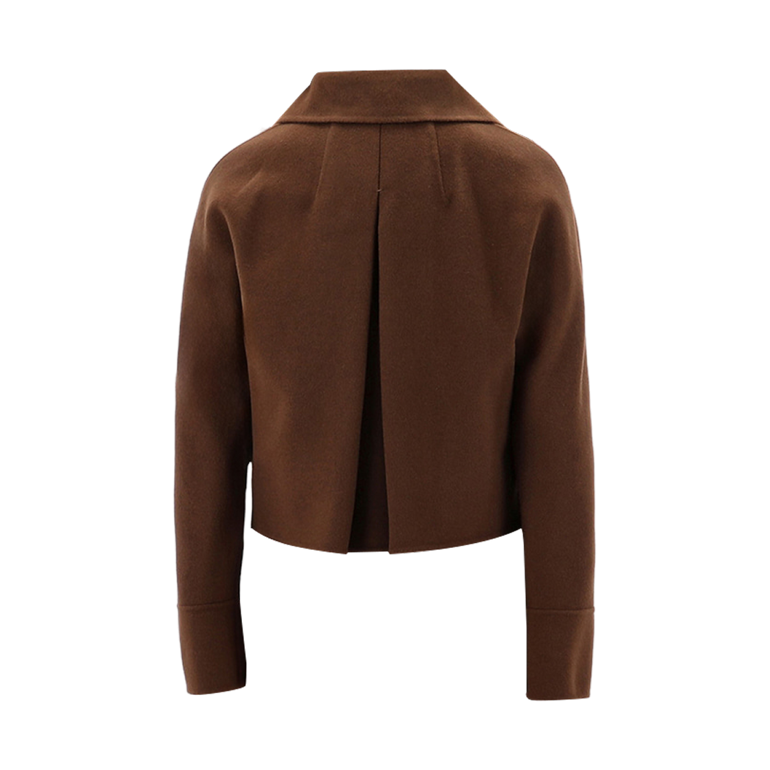 (W) 막스마라 스튜디오 트리온포 버튼 자켓 브라운((W) Max Mara Studio Trionfo Button Jacket Brown) - 2