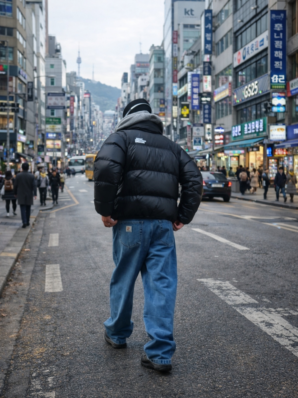 The North Face Nuptse Hybrid Down Ball Jacket Black - 25SS, Philips 2000 Series Wireless On-Ear Headphones Black (Korean Ver.) 착용 스타일