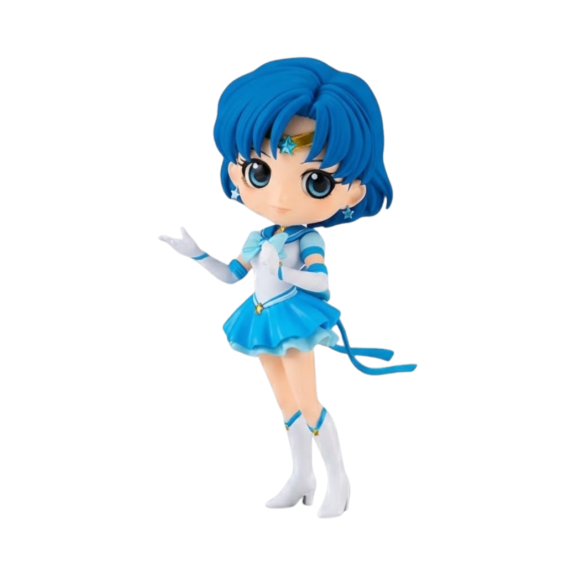 - Banpresto Pretty Guardian Sailor Moon Cosmos The Movie Q Posket Eternal Sailor Mercury Ver.A