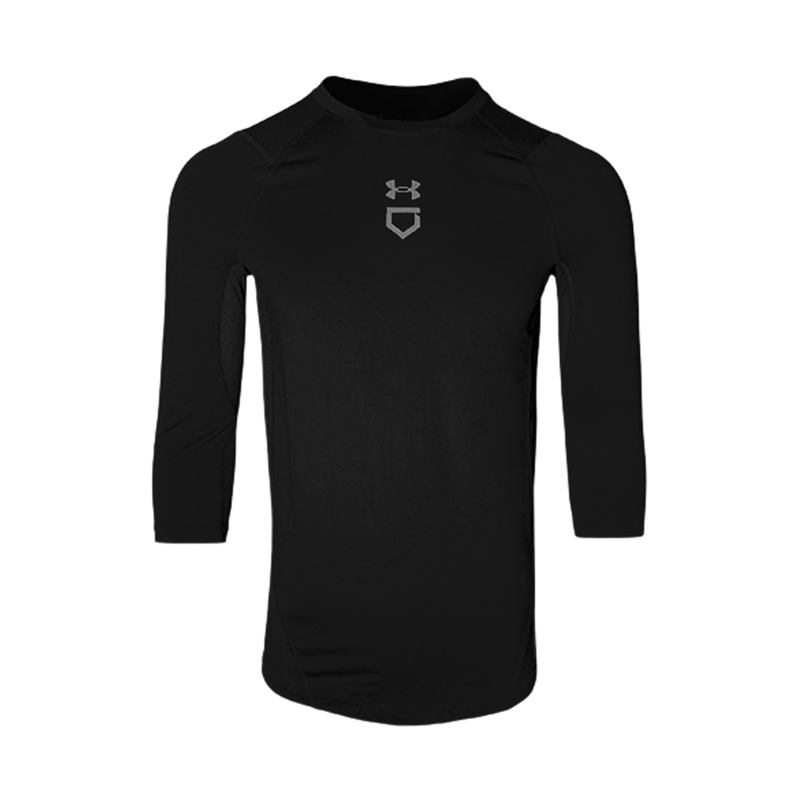 언더아머 아이소 칠 3/4 슬리브 셔츠 블랙(Under Armour Iso-Chill 3/4 Sleeve Shirt Black) - 1