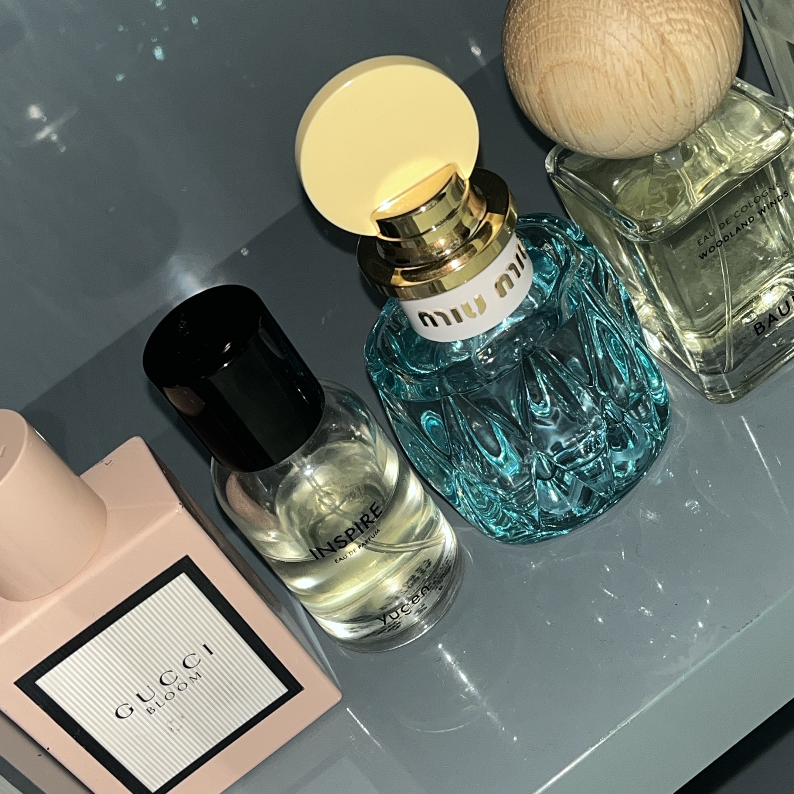 Gucci Bloom Eau De Parfum 100ml, Miu Miu L’eau Bleue Eau De Parfum 100ml 착용 스타일