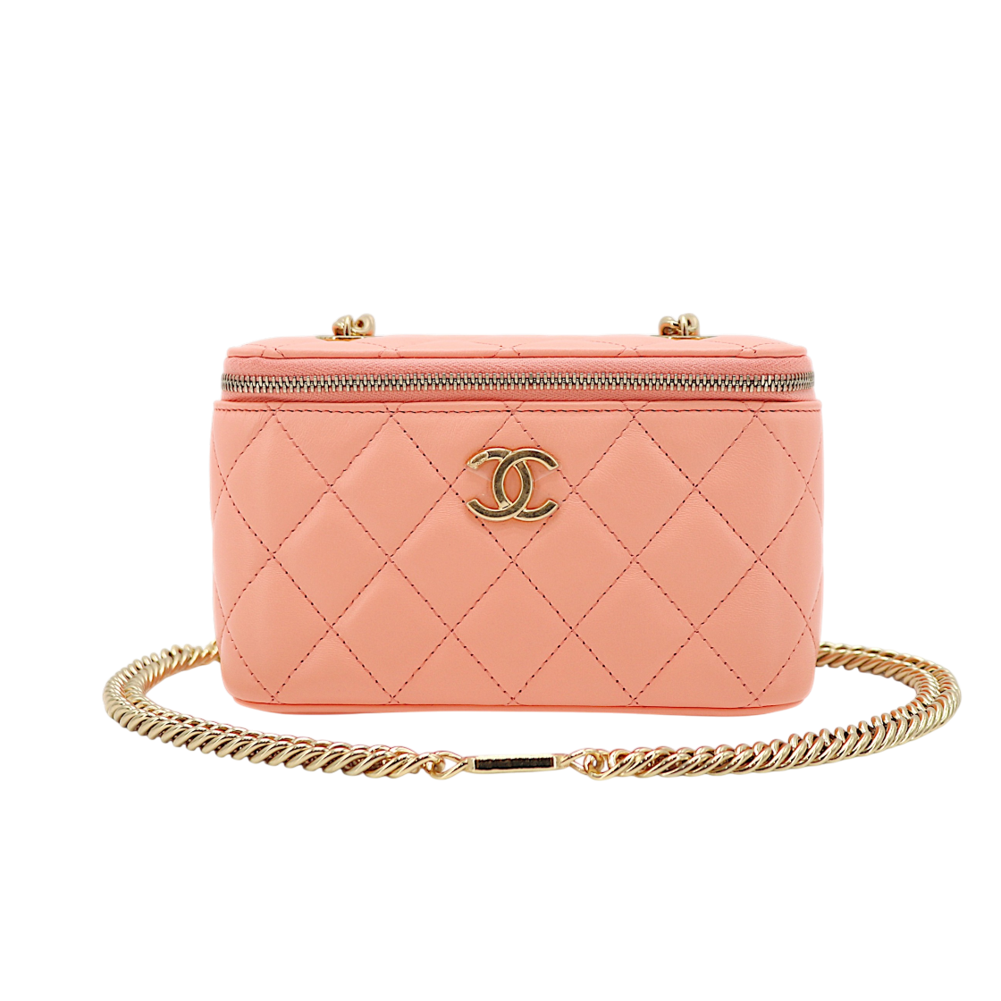 ITWL3AQ8BAQ2 Chanel Vanity Lambskin Interior Chip