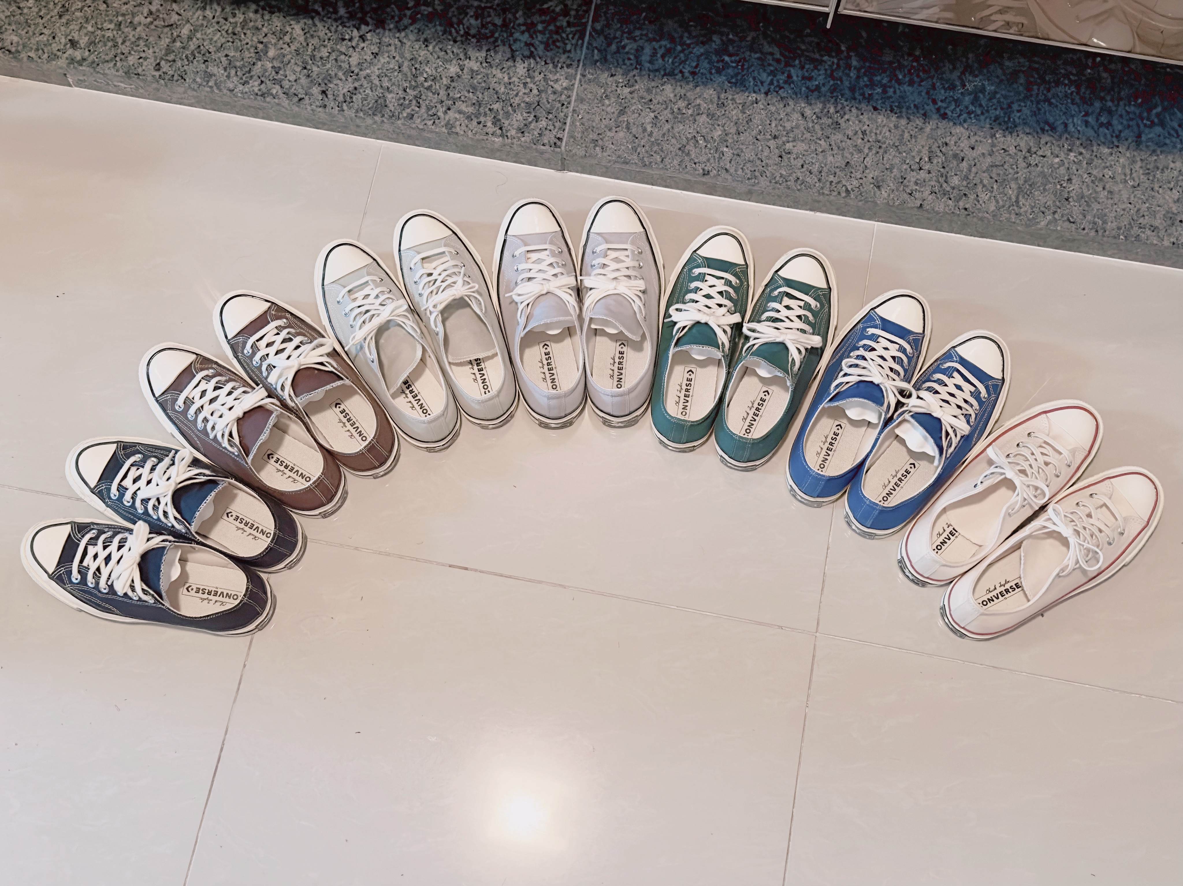 Converse Chuck 70 Ox Black - Standard, Converse Chuck 70 OX Dark Root 착용 스타일